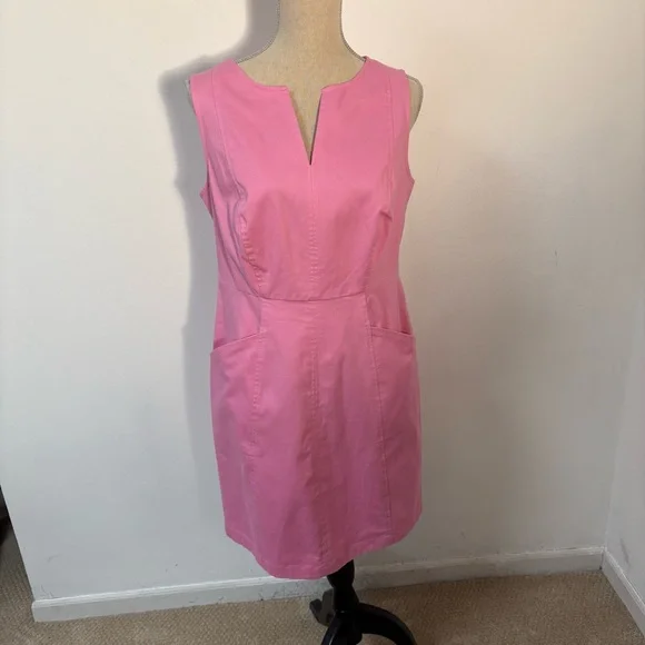 Boden Women’s Dress Cotton Blend Pockets Pink Cruise Wear 8P - Picture 9 of 11